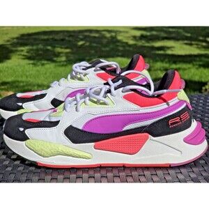 Puma RS-z reinvent  Womens 9 Athletic Shoes Sneakers 370750-08 wht sunset glo